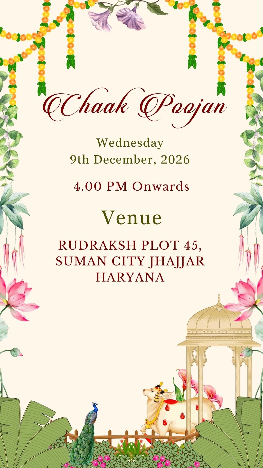ChaakPoojan Celebration