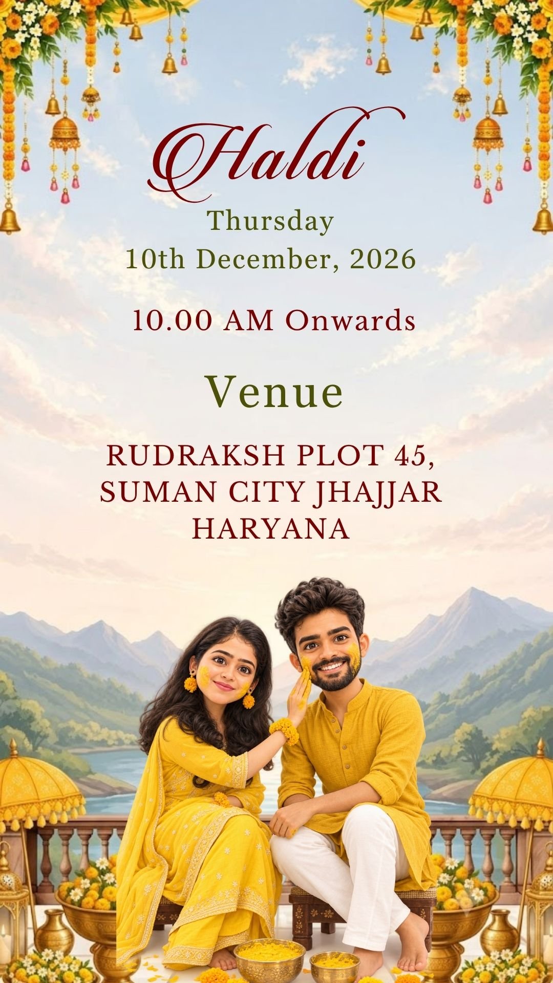 Haldi Celebration